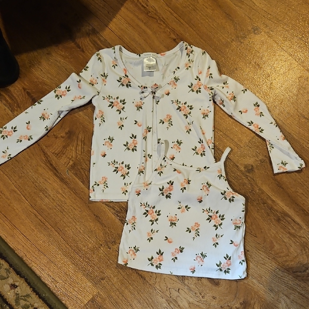 Forever Me Girls Sweater Set Size 6